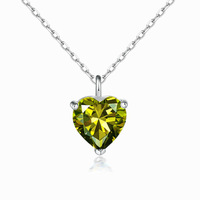 Collier ras du cou en argent sterling 925 avec diamants et pierres précieuses en grappe, avec les douze pierres de naissance