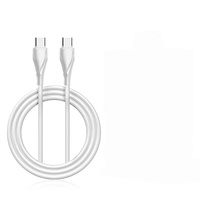 Câble USB C 60W PD à charge rapide, cordon de données en silicone liquide souple avec conducteurs en cuivre pour téléphones, tablettes, ordinateurs portables