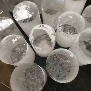 High Quality Clear Quartz Glass Ingot With Large Diameter