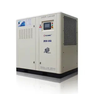 Compresor de aire de tornillo de lubricación de agua, 50HP, 37KW, Popular, sin aceite, para industria electrónica