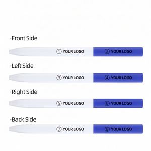 Square <b>Ballpoint</b> <b>Pen</b> With Custom Simple Style Cheap Promotional Logo <b>Pens</b> 1.0Mm Black Ink - Product Image 3