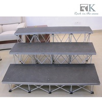 Plate-forme de scène mobile RK/élévateurs de scène portables/plate-forme de scène de chœur