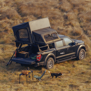 Hard Rooftop <b>Tent</b> for Family and Pets with Double Space Camping Design - Product Image 2