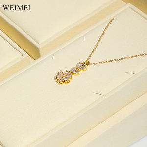 WEIMEI microfibre beige bijoux présentoir ensemble accessoires d'affichage bijoux présentoir ensemble pour bijouterie - Product Image 5