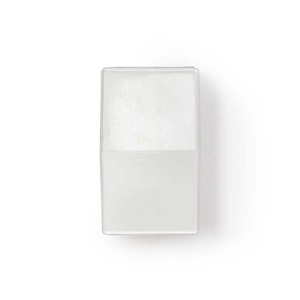 Cat 5 Network <b>Adapter</b> RJ45 Female To RJ45 Female White <b>Ethernet</b> Connector - Product Image 2