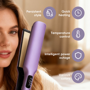 جهاز تمليس الشعر الكهربائي السيراميكي، مكواة شعر احترافية - Product Image 6