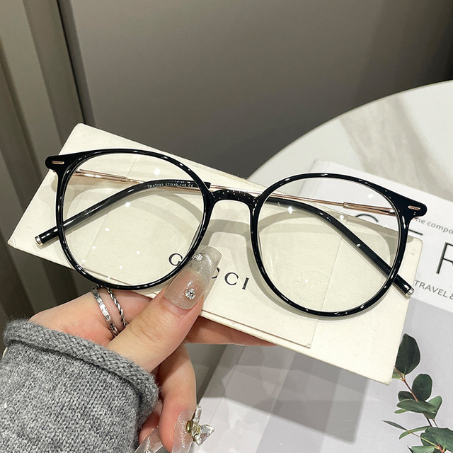 High Quality TR90 Frame Valentine Anti Blue Light Glasses Round Frame Optical Eyeglasses  2025