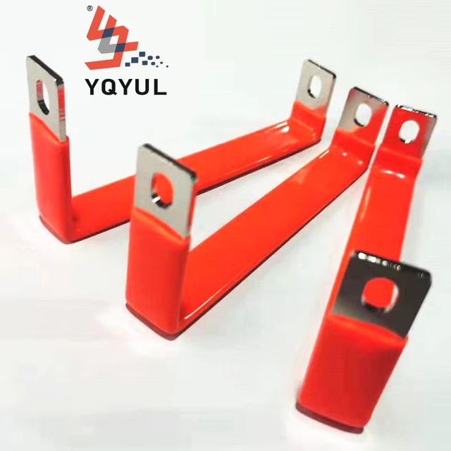Pvc Dipping Nickel Plated Copper Battery Bus bar for Electric Vehicle