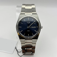 Montre à quartz pour homme Montre à trois aiguilles en acier inoxydable de haute qualité Affichage de la date