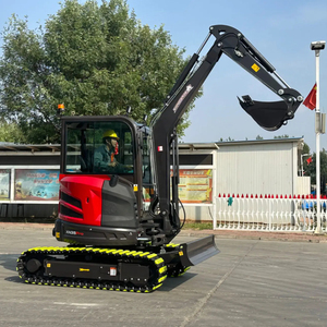 Nuevo modelo 3.5ton <span class=keywords><strong>Mini</strong></span> Excavadora XN35 excavadora sobre orugas con motor japonés 18.5KW cabina cerrada y sin cola - Product Image 2