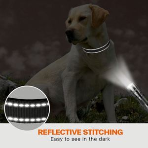 Collier de suivi GPS intelligent pour chien avec nylon réfléchissant, collier de sécurité réglable pour chiens de petite, moyenne et grande taille, vente en gros OEM - Product Image 6