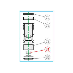 Guarnizione senza pistoni KYB per Yamaha YZ 125 06-21 servizio professionale NBR/Silicone/gomma/FKM paraolio per auto e camion - Product Image 1