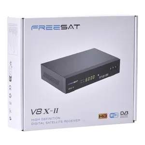Receptor de Satélite Digital Android FREESAT <span class=keywords><strong>V8X</strong></span>-II HD 1080p DVB Combo DVB-S/S2/S2X de Plástico, Último Modelo 2025, Decodificador <span class=keywords><strong>GTMEDIA</strong></span> V8 <span class=keywords><strong>V8X</strong></span>-II - Product Image 3