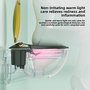 Inodoro inteligente de cerámica P-Trap automático colgado en la pared de diseño moderno con control remoto y calefacción de asiento montado en la pared de doble descarga - Product Image 4