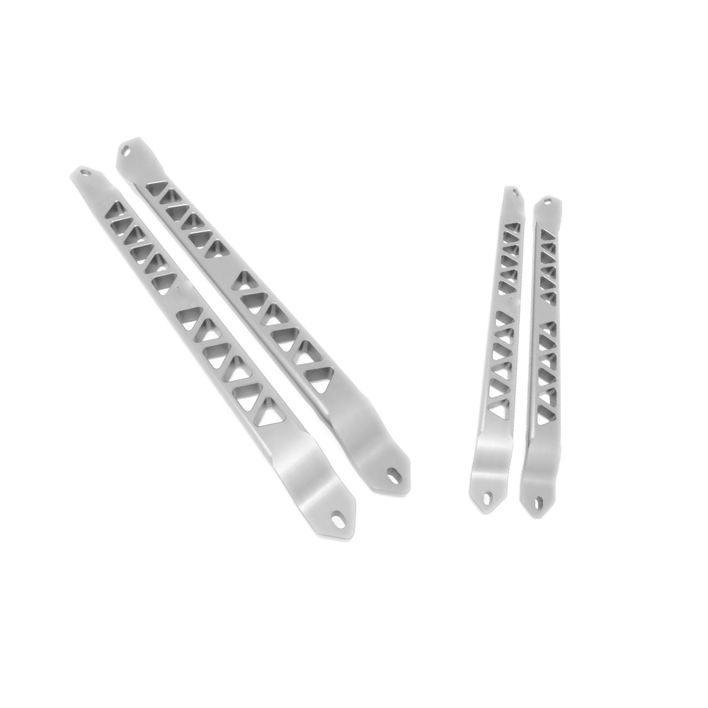 Custom CNC Machined Aluminum Billet Strut Cross Braces for Automotive & Structural Support