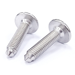 Vite a filettatura meccanica in acciaio inossidabile con bullone a testa piatta con esagono - Product Image 4