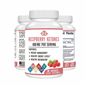 OEM Complexe d'extraits naturels de mangue africaine, de thé vert et de cétone de framboise pour la perte de poids et le soutien du métabolisme chez l'adulte, 60 capsules - Product Image 4