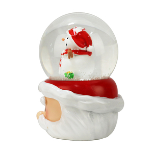 Globe <span class=keywords><strong>de</strong></span> <span class=keywords><strong>neige</strong></span> en résine Noël Père Noël <span class=keywords><strong>Bonhomme</strong></span> <span class=keywords><strong>de</strong></span> <span class=keywords><strong>neige</strong></span> Décor Boule à <span class=keywords><strong>neige</strong></span> avec lumières et <span class=keywords><strong>musique</strong></span> - Product Image 6