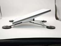 Máquina de Ruido Blanco para Dormir Ecológica de Aleación de Aluminio, Máquina de Sonidos Relajantes para el Sueño con 12 Meses de Garantía, Diseño con Ventosa en Negro