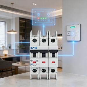 이튼 모엘러 FAS 시리즈 2A 2P 미니어처 서킷 브레이커 FAZ-C4/2-NA (기계 공작기계 회로 및 가정용 배전함용) - Product Image 4