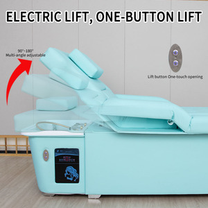 YATAI Design moderno salone Pedicure sedia con il lavaggio dei capelli del tavolo per la cura del piede posteriore Lift Thai lettino <span class=keywords><strong>da</strong></span> massaggio per Pedicure per uso in palestra - Product Image 4