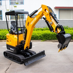 รถขุดขนาดเล็ก Home Orchard HT-20 สำหรับงานก่อสร้าง พร้อมหัวจับแบบกลไกและหัวเจาะดิน - Product Image 1