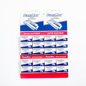 شفرات مزدوجة الحواف عالية الجودة من لبرلماكس للحلاقة الرجالية من الستانلس ستيل - Product Image 1