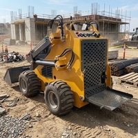 Chargeuse compacte diesel à haut débit CE EPA EURO 5 2026 avec livraison gratuite pour ferme, jardin, construction – Vente directe usine