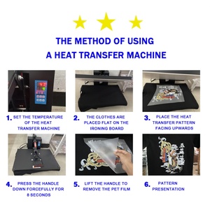 Échantillon Gratuit pour Feuilles d'Autocollants de Transfert Thermique DTF – Impression Personnalisée de Logos Plastisol sur T-shirts et Vêtements, Caractéristique Lavable - Product Image 6