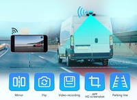 STONKAM Caméra magnétique étanche Ios Android Wifi pour voiture Semi Truck Reverse Camera