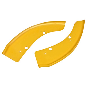 Protection inférieure du pare-chocs avant Dodge Charger 68327084AA en plastique jaune - Product Image 1