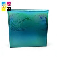 Boîte cadeau rigide de luxe avec insert en mousse à 4 compartiments, boîtes à bijoux personnalisées avec logo, emballage haut de gamme, revêtement UV brillant/mat