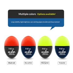 Juego de Boyas Luminosas Electrónicas Abo para Pesca en Roca y Mar, Lanzamiento a Larga Distancia, Doble Uso Día/Noche, Flotador de Pesca - Product Image 1