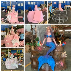 Modelo de niña de dibujos animados de simulación de animales animatrónicos de parque temático interior con movimientos - Product Image 6