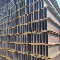 Poutre en acier au carbone laminée à chaud, type H et I, pour la construction