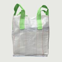 Faocroy PP Sac Jumbo Durable Grande Capacité 1-1,5 Tonne Conteneur FIBC Sacs en vrac pour Ciment Sable Pierre Déchets