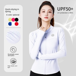 Nhà Máy Không Thấm Nước Windproof Trọng Lượng Nhẹ Nhanh Chóng Khô Áo Khoác Dây Kéo Tập Thể Dục Varsity Áo Khoác Mùa Đông Cho Mùa Xuân Mùa Thu - Product Image 3