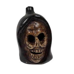 Fischio da urlo nero in ceramica urla di morte azteca - Product Image 4
