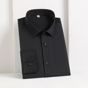 Camisa de Manga Larga para Hombre, de Algodón de Alta Calidad, Antiarrugas, Sin Plancha, para Negocios, Ropa Formal de Negocios para Hombre - Product Image 5