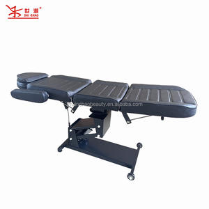 Lit de beauté électrique rotatif <span class=keywords><strong>Xinchao</strong></span>, mobilier de salon moderne en métal pour hôtel, salle de sport, hôpital - Product Image 5