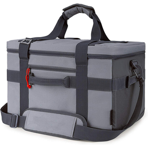 Bolsa de Picnic Plegable en Oferta, Mochila Nevera Aislada de Gran Capacidad para 48/60 Latas, Ideal para Pesca, Campamento y Eventos de Equipo - Product Image 1
