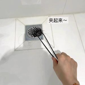 Stainless Steel Hair <b>Clip</b> Drain Cleaner <b>Tool</b> For Bathroom Sink Shower Hair Removal Convenient Use - Product Image 3