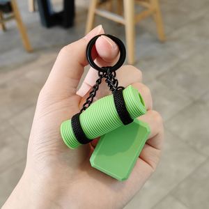 2026 Colgante de Goma con Forma de Kettlebell para Deportes, Fitness y Yoga, Llavero Colgante, Regalo - Product Image 6