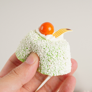 Wholesale Squishy Toys PU Coconut Pudding Dessert Model Soft Plastic <b>Cake</b> Display Promotional Gifts Squeeze Toys Kids Adult - Product Image 3