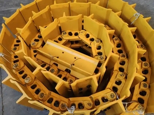 Cadena de oruga forjada de alta resistencia para topadoras D8R, D10N, D11T - Piezas de chasis para bulldozer - Product Image 1