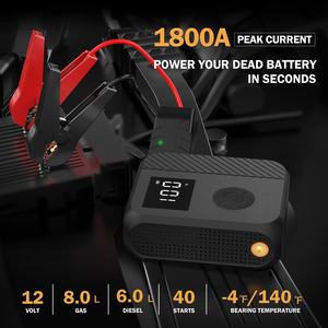 Цифровой пуско-зарядное устройство 1800A, 150psi, 14800 мАч, 12 В - Product Image 3