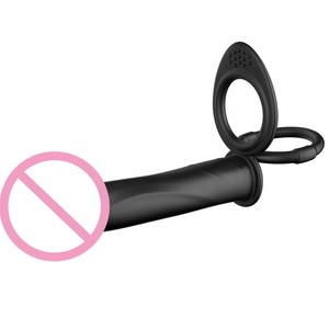 Soft Silicone Penis Sleeve Penis Sleeve <strong>Condom</strong> and Vibrating Penis Sleeve <strong>for</strong> <strong>Man</strong> - Product Image 2