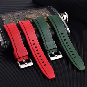 Juelong Fkm Cao Su Dây Đeo Đồng Hồ 18 19 20 21 22 23 24Mm Phát Hành Nhanh Chóng Flo Cao Su Ban Nhạc Đồng Hồ - Product Image 1