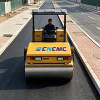 Compacteur vibrant CNCMC TRS03 de 3 tonnes à faible entretien pour les petites entreprises de location de matériel de construction