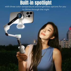 <span class=keywords><strong>Insta360</strong></span> <span class=keywords><strong>Flow</strong></span> 2 Pro, Rastreador con IA, Control por Gestos, Luz de Relleno, Soporte para Insta 360 Flow2 Pro, Accesorios Originales - Product Image 2